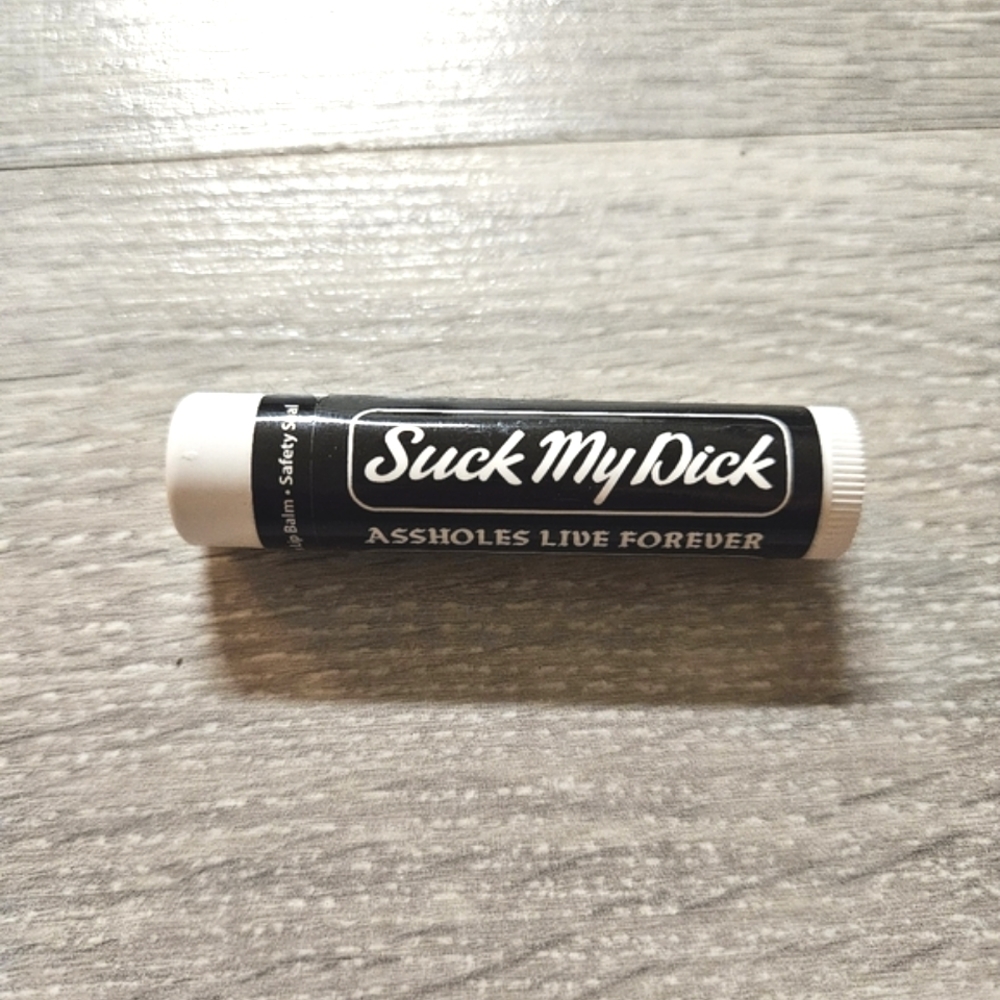 7|$30  NEW! ALF Suck my D* Lip Balm